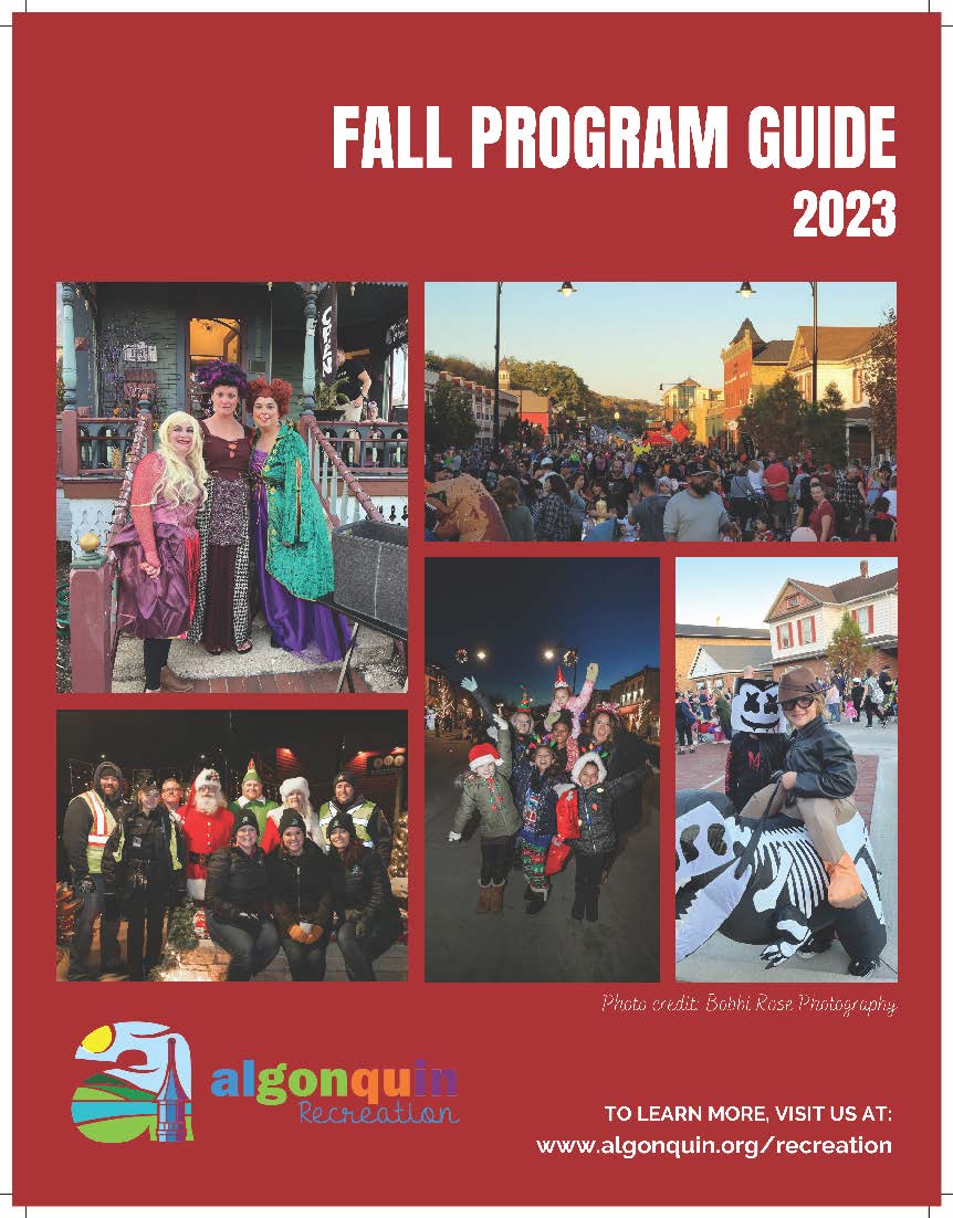 Fall Recreation Brochure