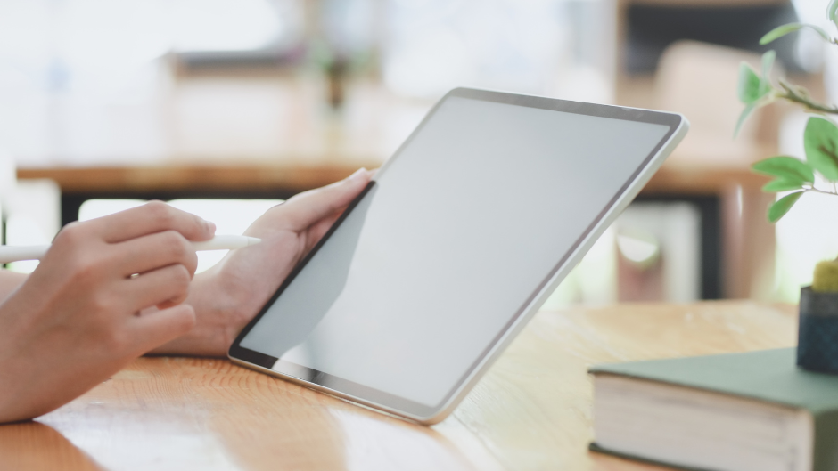 tablet screen