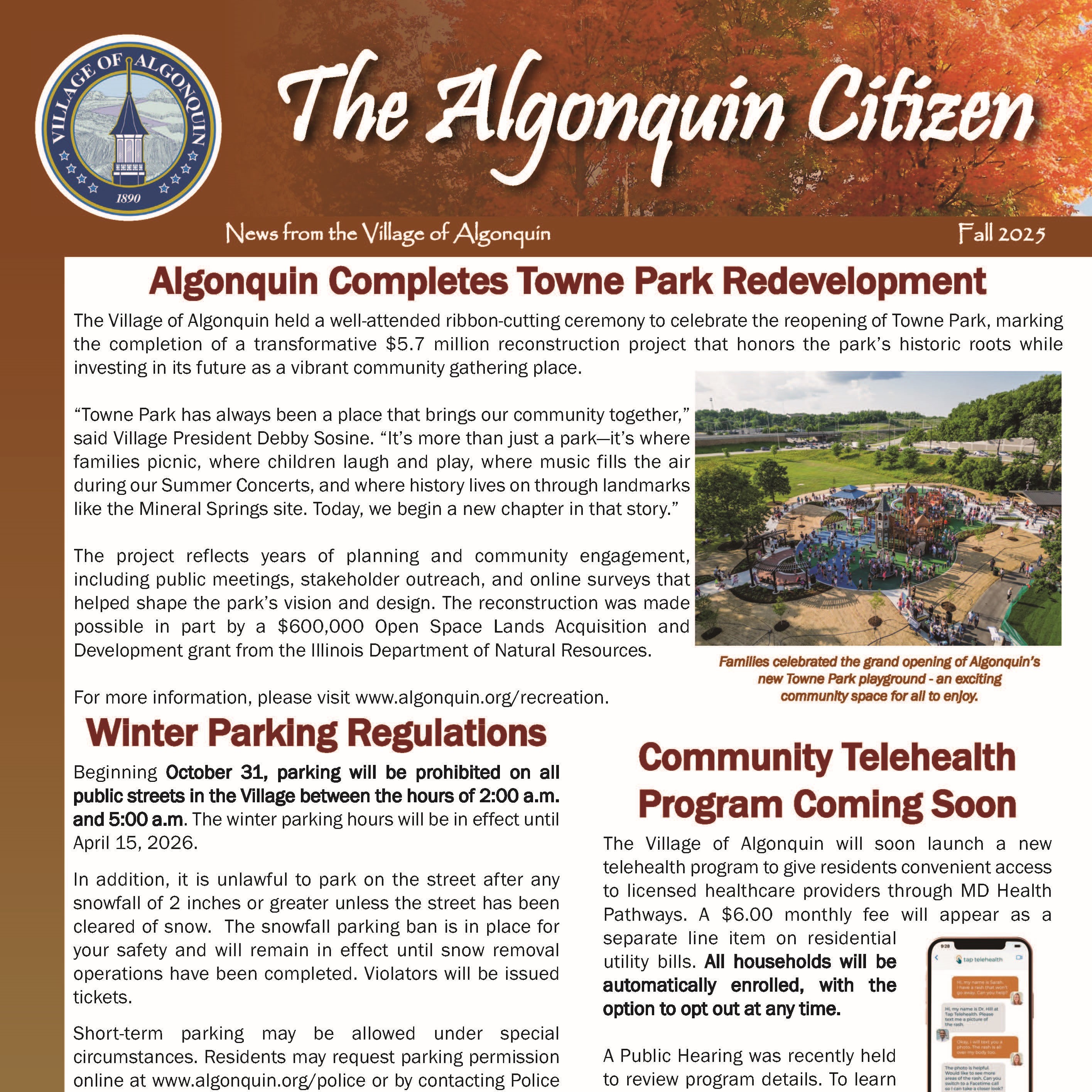 Fall 2025 Newsletter